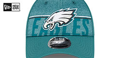 Eagles 2023 NFL 940 TRAINING CAMP STRETCH SNAP Hat by New Era - 3rd View