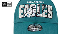 Eagles 2023 NFL DRAFT 940 SNAPBACK Green Hat by New Era - 3rd View