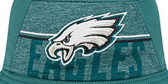 Eagles 2023 NFL TRAINING CAMP BUCKET Green Hat by New Era - 3rd View