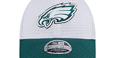 Eagles 2024 NFL TRAINING CAMP STRETCH-SNAP Hat by New Era - 3rd View