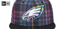 Eagles 2024 ONFIELD CRUCIAL CATCH Fitted Hat by New Era - 3rd View