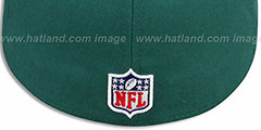 Eagles NFL STADIUM Green-Black Fitted Hat by New Era - 3rd View