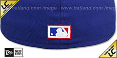 Expos LOW-CROWN 1969-2004 COOPERSTOWN Fitted Hat by New Era - 3rd View