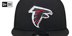 Falcons 2024 NFL DRAFT SNAPBACK Black Hat by New Era - 3rd View