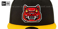 Fisher Cats COPA Black-Gold Fitted Hat by New Era - 3rd View