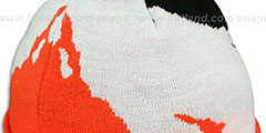 Flyers PAINTBRUSH BEANIE by Mitchell and Ness - 3rd View