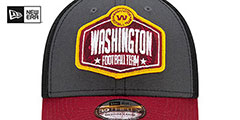 Football Team 2021 NFL TRUCKER DRAFT FLEX  Hat by New Era - 3rd View