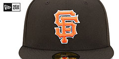 Giants 2010 WS CLOUD-UNDER Black Fitted Hat by New Era - 3rd View