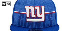 Giants 2023 NFL TRAINING CAMP SNAPBACK Hat by New Era - 3rd View