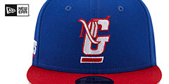 Giants NFL LIGATURE SNAPBACK Royal-Red Hat by New Era - 3rd View