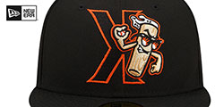 Giants THEME NIGHT Black Fitted Hat by New Era - 3rd View