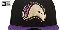 Grizzlies THEME NIGHT Black-Purple Fitted Hat by New Era - 3rd View