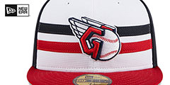 Guardians 2024-25 BATTING PRACTICE Fitted Hat by New Era - 3rd View