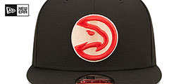 Hawks 22-23 ALTERNATE CITY-EDITION SNAPBACK Hat by New Era - 3rd View