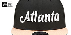 Hawks 22-23 CITY-EDITION SNAPBACK Hat by New Era - 3rd View