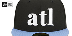 Hawks 23-24 CITY-EDITION Fitted Hat by New Era - 3rd View