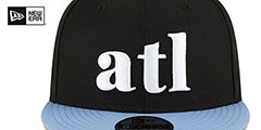 Hawks 23-24 CITY-EDITION SNAPBACK Hat by New Era - 3rd View