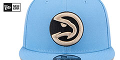 Hawks 24-25 ALTERNATE CITY-EDITION SNAPBACK Hat by New Era - 3rd View