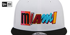 Heat 22-23 CITY-EDITION SNAPBACK Hat by New Era - 3rd View