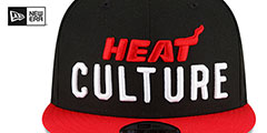 Heat 23-24 CITY-EDITION SNAPBACK Hat by New Era - 3rd View