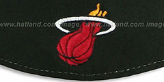 Heat HERO-HCL Black-Red Fitted Hat by New Era - 3rd View