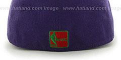 Heat HWC BODHI Purple Fitted Hat by 47 Brand - 3rd View