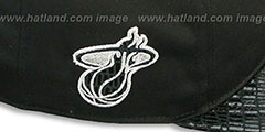 Heat JULIGUNK STRAPBACK Black-Silver Hat by Twins 47 Brand - 3rd View