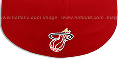 Heat PROFILIN Red-Black Fitted Hat by New Era - 3rd View