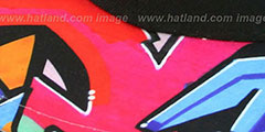 Heat REAL GRAFFITI VIZA-PRINT Black Fitted Hat by New Era - 3rd View