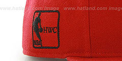 Heat SURE-SHOT SNAPBACK Red Hat by Twins 47 Brand - 3rd View