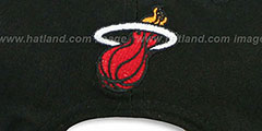 Heat TEAM-INSIDER SNAPBACK Black Hat by New Era - 3rd View