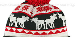 Heat THE-MOOSER Knit Beanie Hat by New Era - 3rd View