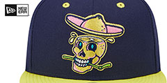 Hillcats COPA SNAPBACK Navy-Yellow Hat by New Era - 3rd View