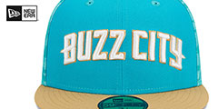 Hornets 23-24 CITY-EDITION Fitted Hat by New Era - 3rd View