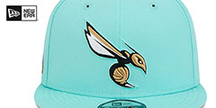 Hornets 24-25 ALTERNATE CITY-EDITION SNAPBACK Hat by New Era - 3rd View