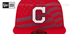 Indians 2015 JULY 4TH STARS N STRIPES Hat by New Era - 3rd View