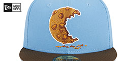 IronBirds THEME NIGHT Sky-Brown Fitted Hat by New Era - 3rd View