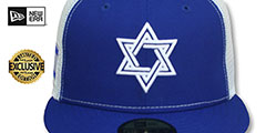 Israel 2023 WBC GAME MESH-BACK Hat by New Era - 3rd View