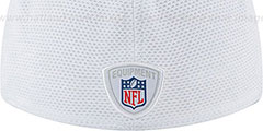 Jaguars 2013 NFL TRAINING FLEX White Hat by New Era - 3rd View