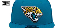 Jaguars 2024 NFL DRAFT SNAPBACK Teal Hat by New Era - 3rd View