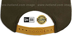 Jaguars TEAM-BASIC SNAPBACK Brown-Wheat Hat by New Era - 3rd View