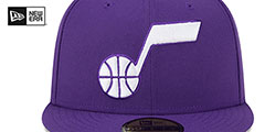 Jazz 23-24 ALTERNATE CITY-EDITION Fitted Hat by New Era - 3rd View