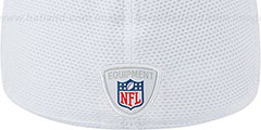 Jets 2013 NFL TRAINING FLEX White Hat by New Era - 3rd View