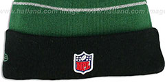 Jets THANKSGIVING DAY Knit Beanie Hat by New Era - 3rd View