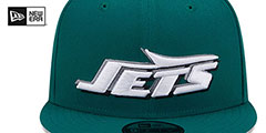 Jets 2024 NFL DRAFT SNAPBACK Green Hat by New Era - 3rd View