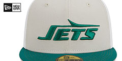 Jets HISTORIC SIDELINE PINWHEEL Fitted Hat by New Era - 3rd View