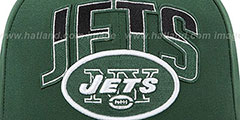 Jets NFL 2013 DRAFT Green 59FIFTY Fitted Hat by New Era - 3rd View