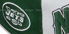 Jets NFL ONFIELD DRAFT SNAPBACK Hat by New Era - 3rd View