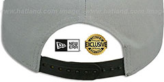 Jets NFL TEAM-BASIC SNAPBACK Grey-Black Hat by New Era - 3rd View