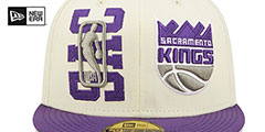 Kings 2022 NBA DOUBLE WHAMMY DRAFT Fitted Hat by New Era - 3rd View